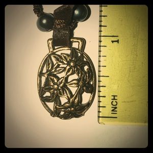 Rustic Floral Necklace